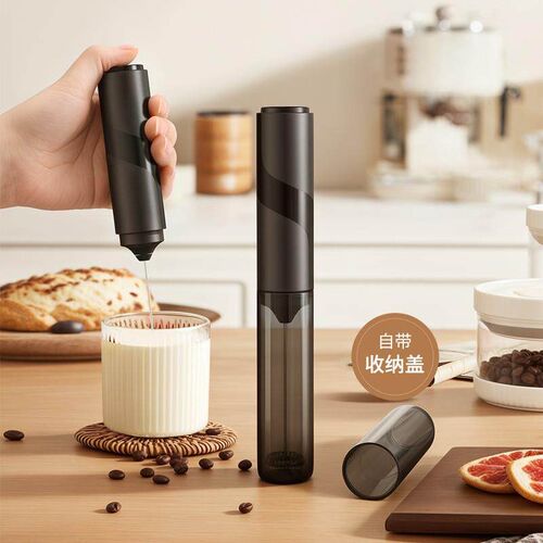 咖啡手持打泡器打奶泡器家用电动奶泡机牛奶搅拌器打发器2313