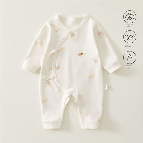 新生婴儿儿衣服秋季贴身纯棉初生刚出生月子里宝宝52码连体衣59cm