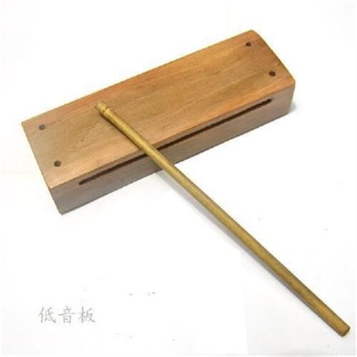 白木长角木鱼低音k梆子低音板木鱼地方戏曲戏剧邦子京剧打击乐器