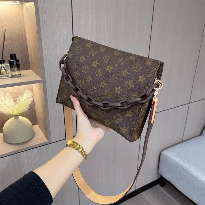 潮牌新款老花手拿包女士小包改造洗漱包宽肩带时尚休闲单肩斜挎包,箱包皮具/热销女包/男包,通用款女包,淘宝优惠券,粉丝福利购,淘宝优惠卷