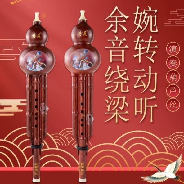 奇美葫芦丝c调成年人小学生儿童学葫芦丝入门自学民族乐