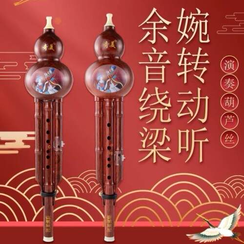 奇美葫芦丝c调成年人小学生儿童学葫芦丝入门自学民族乐