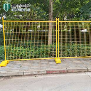 临时护栏户外可移动架建筑栅栏活动围栏临时围栏temporaryfence