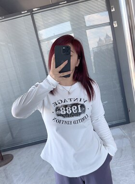 大尺码女装早秋夏装2023年新款胖mDm半袖短袖印花t恤收腰显瘦上衣