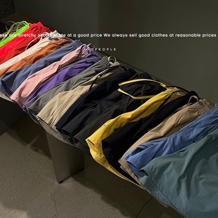 魔吉达韩国男装短裤男生夏季薄款速干运动休闲裤百搭沙滩裤PT2336