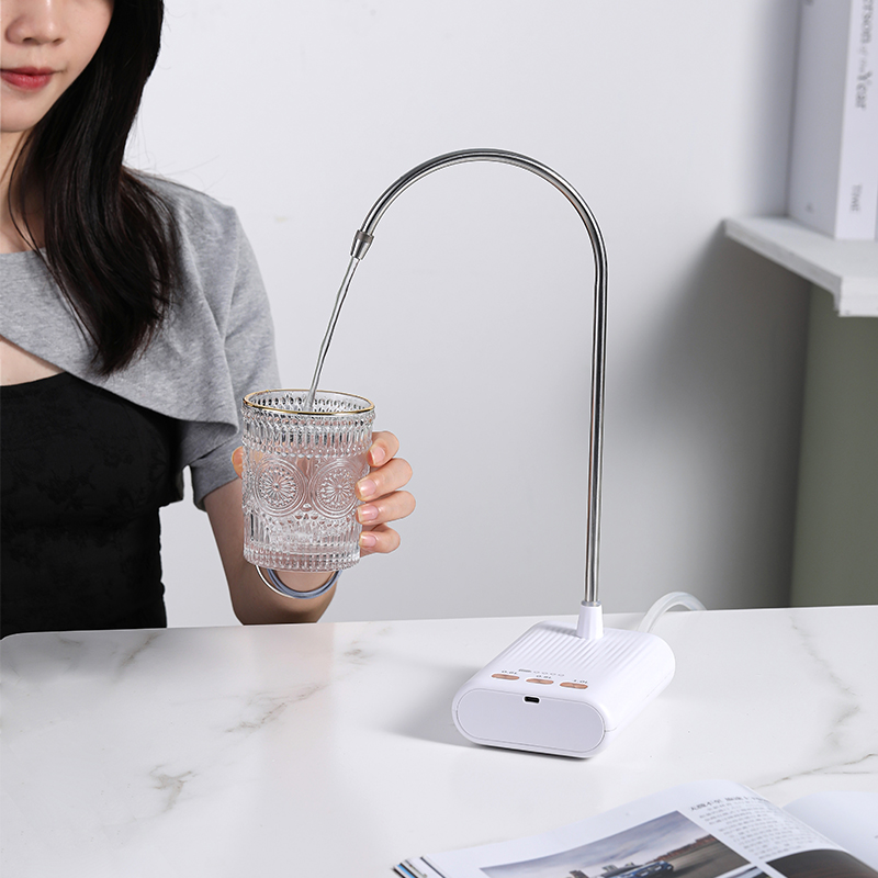 桌面充电式无线电动上水器家用桶装水抽水K器矿泉水桶出水器吸水