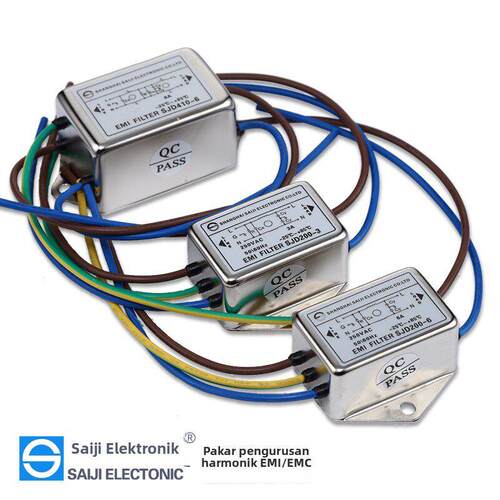 医疗器械电磁兼容EMC指定交流带线EMI电源滤波器 SJD200B-1A3A 6A
