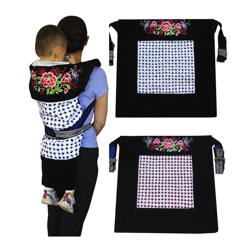 云南老式宝宝背带四川背娃育儿背巾贵州小孩婴儿童背扇前抱后背式,婴童用品,背带/背袋,淘宝优惠券,粉丝福利购,淘宝优惠卷