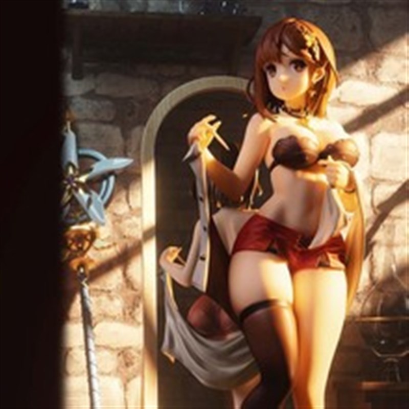 群青少年莱莎的炼金工房换装莱莎琳美少女二次元手办模型桌面摆件