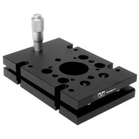 生产精密型手动倾斜位移调整滑台SQ110-3俯仰角弧度测试工作平台