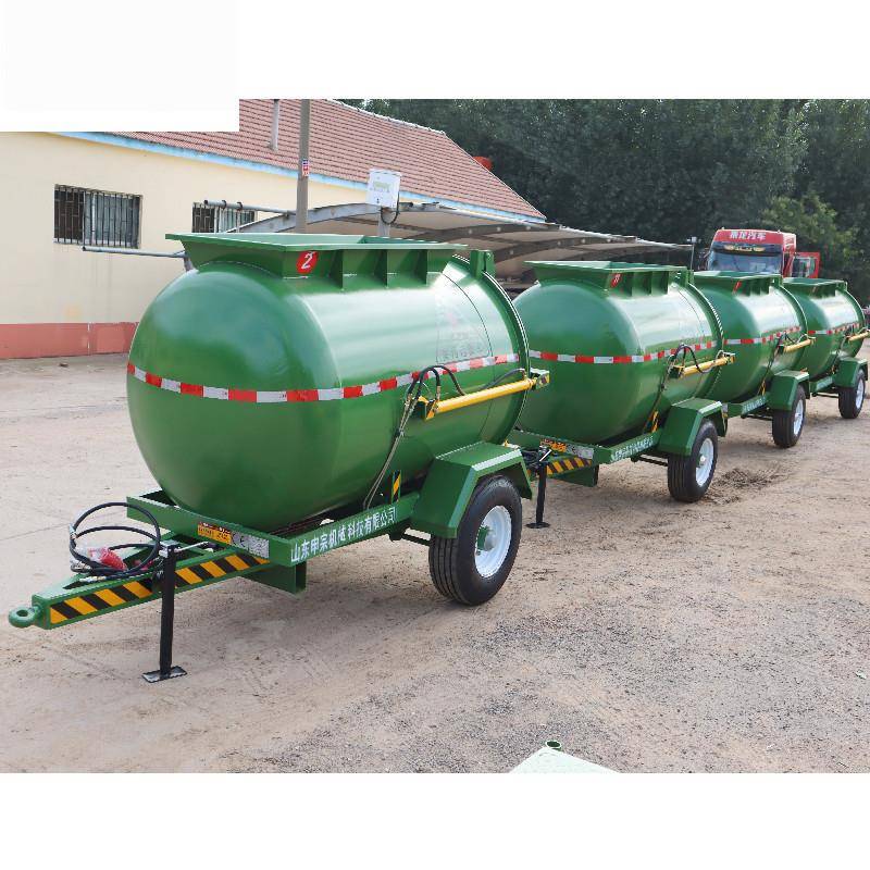 .8吨粪罐拖车污水罐拖车沼渣沼液罐车水罐拖车挂车工具车