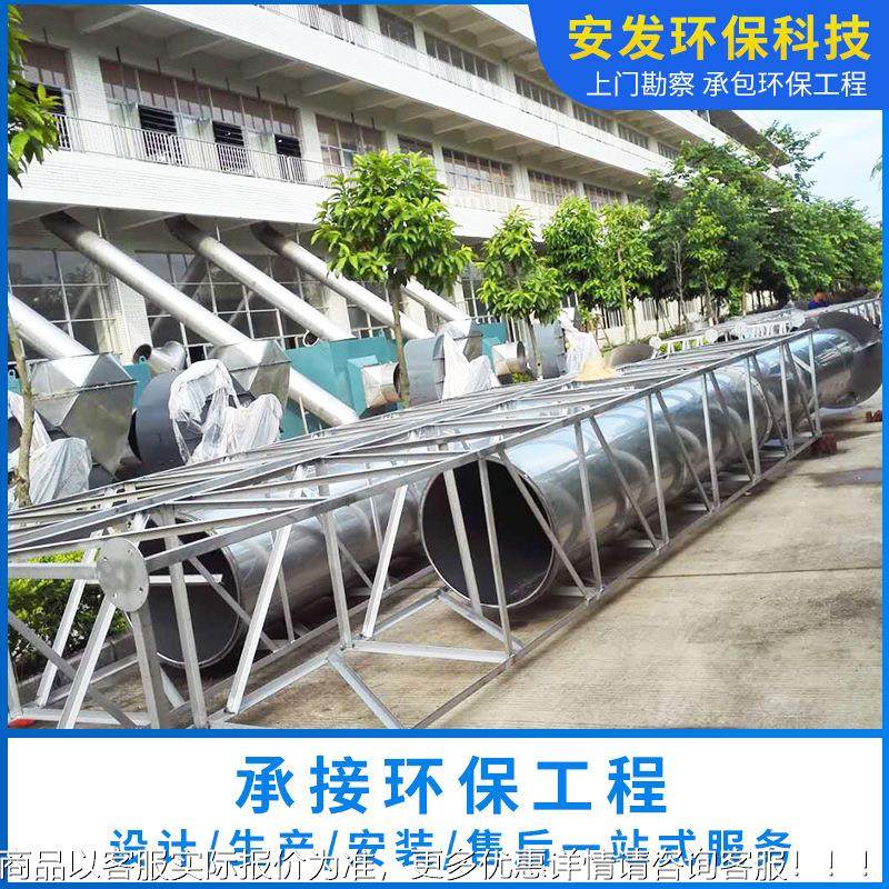 通气管道厂家设计央空调锈钢通风管道方中形风管工厂间排气风车管