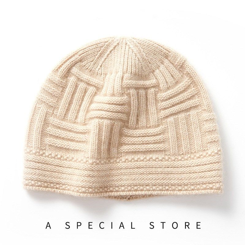 山羊绒2025秋冬新款女高端纯色针织保暖时尚横竖交叉纹休闲帽子,服饰配件/皮带/帽子/围巾,帽子,淘宝优惠券,粉丝福利购,淘宝优惠卷