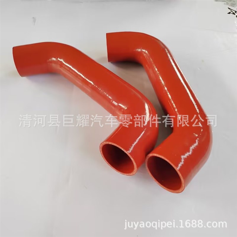 硅胶管厂家直供发动机工字型汽车硅胶管内径62mm增压器进出气软管