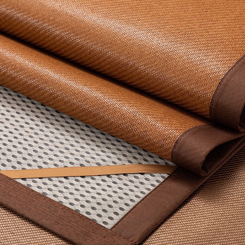 藤席0.9Me/1.2m/冬夏两用定制1.5米/1.8m双面家用席子1.35米定做