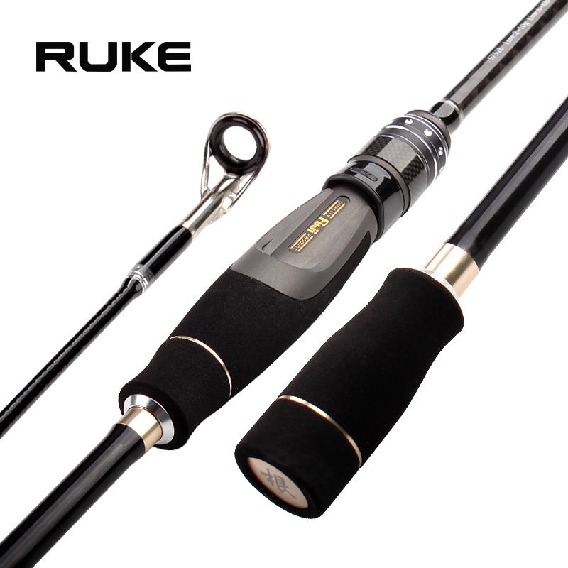 RUKE路亚竿多尼小根钓竿软虫铅头钩快调软调虫竿富士钓竿鱼竿