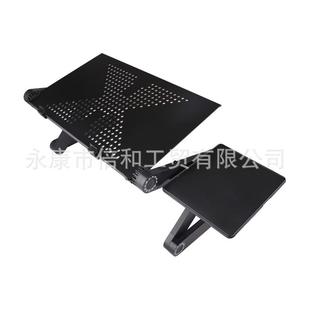 折叠电脑桌铝合金床上懒人笔记本学习电脑桌宿舍桌子升降移动折叠