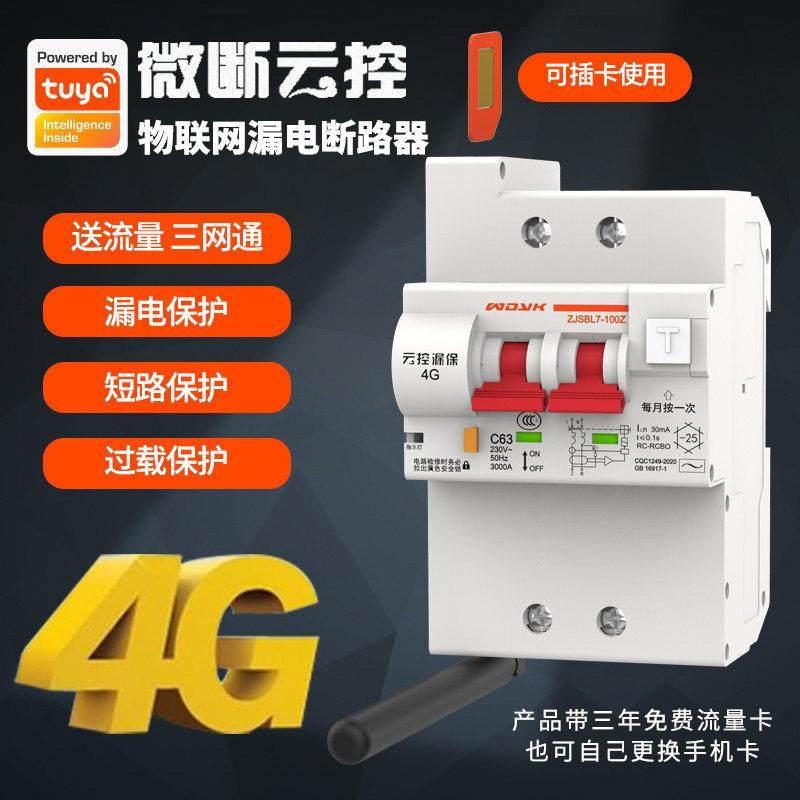 漏电断路器涂鸦4G智能空开远程控制无线遥控空气开关定时电源总闸,电子/电工,空气开关,淘宝优惠券,粉丝福利购,淘宝优惠卷