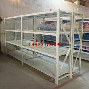 可拆装式仓储架家用中型五金配件货架天津角钢库房储藏货架