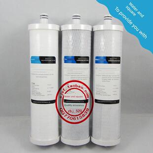 开富龙箱式和泰超纯水机自组合滤芯123级Pp棉+活性炭套装