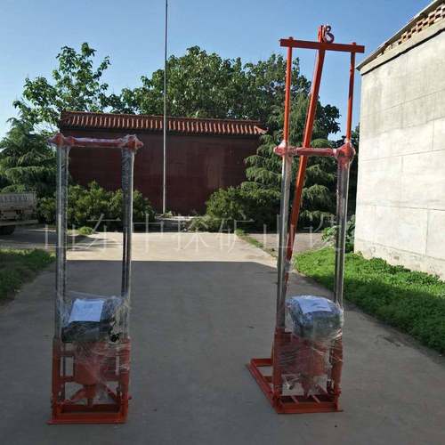 小型勘探取芯钻机汽油动力30米岩石钻孔取样钻探机浅层岩心钻机