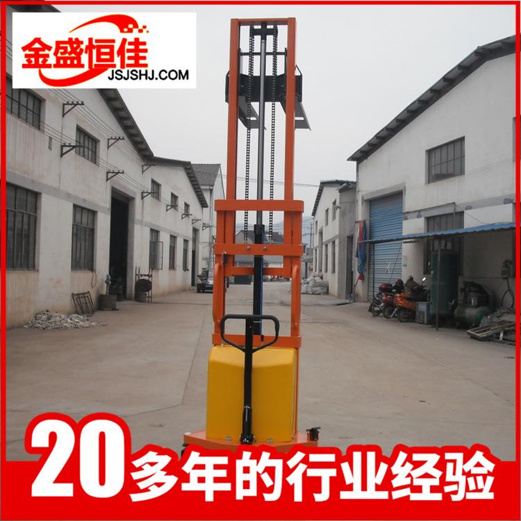 半电动堆高车液压电动叉车升降叉车半自动叉车液压装卸车