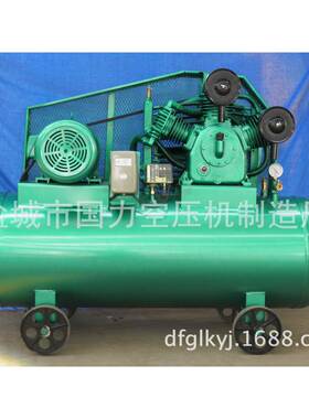 厂家直销3095-160L中压机皮带式活塞式空气压缩机泵头整机配