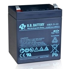 bb/美美蓄电池HR5.5-12 12V5.5AH仪器仪表、应急电源、报警器专用