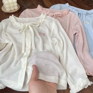 夏季 女童薄款 防晒衣外套中大童开衫 新款 户外服针织儿童 上衣潮夏装