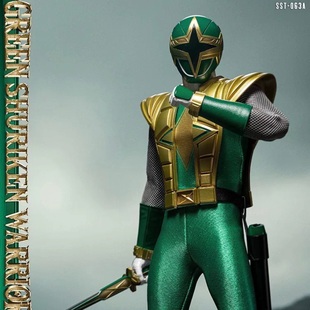 SOOSOOTOYS 1/6 忍风战队 绿