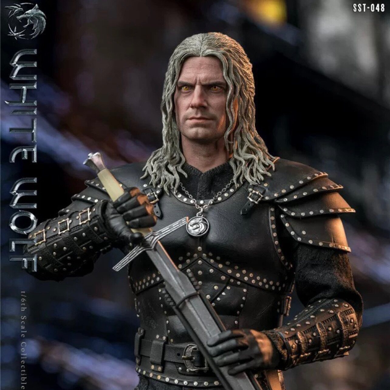 SOOSOOTOYS 1/6 巫师 猎魔人 白狼 杰洛特 sst048