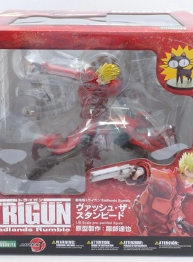 全新现货 寿屋ARTFXJ 1/8 Trigun 枪神 法修 红