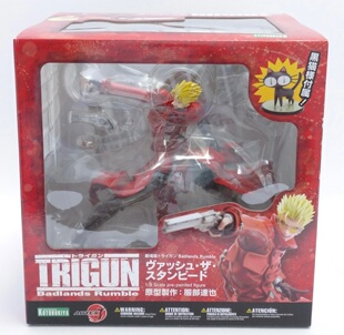 全新现货 寿屋ARTFXJ 1/8 Trigun 枪神 法修 红