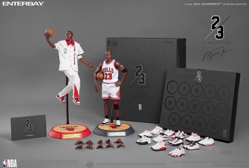 全新现货 Enterbay EB 乔丹 终极版 白