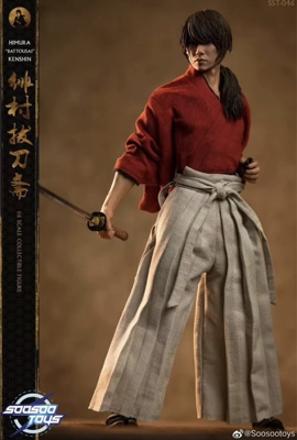 全新现货 SOOSOOTOYS 1/6 浪客剑心 绯村剑心