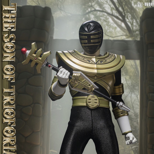 全新现货 SOOSOOTOYS 1/6 忍者战队 超力黑