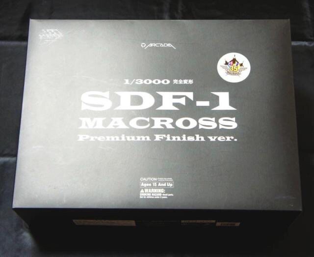 全新现货 Arcadia 1/3000 超时空要塞 SDF-1 母舰 PF夜光