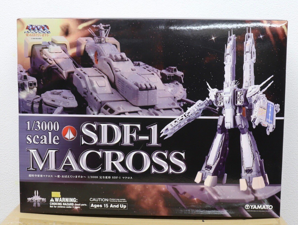 全新现货 YAMATO1/3000 超时空要塞 SDF-1 母舰