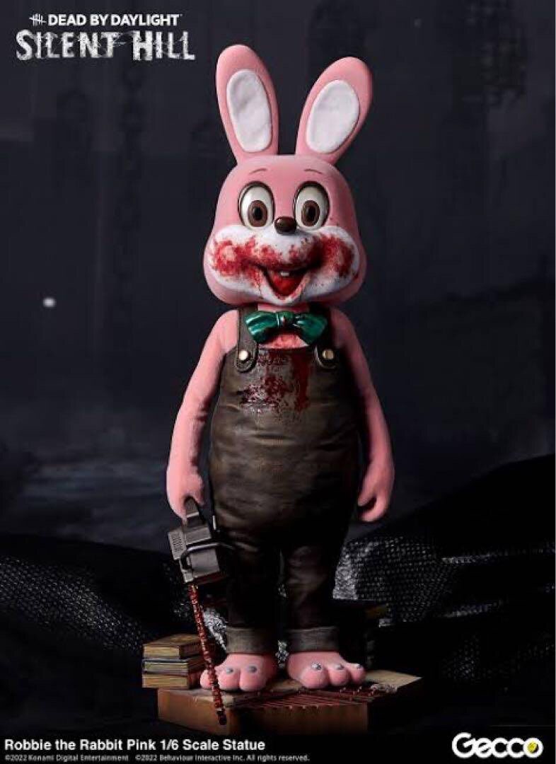 Gecco 1/6 寂静岭3 罗比兔 粉红 血版
