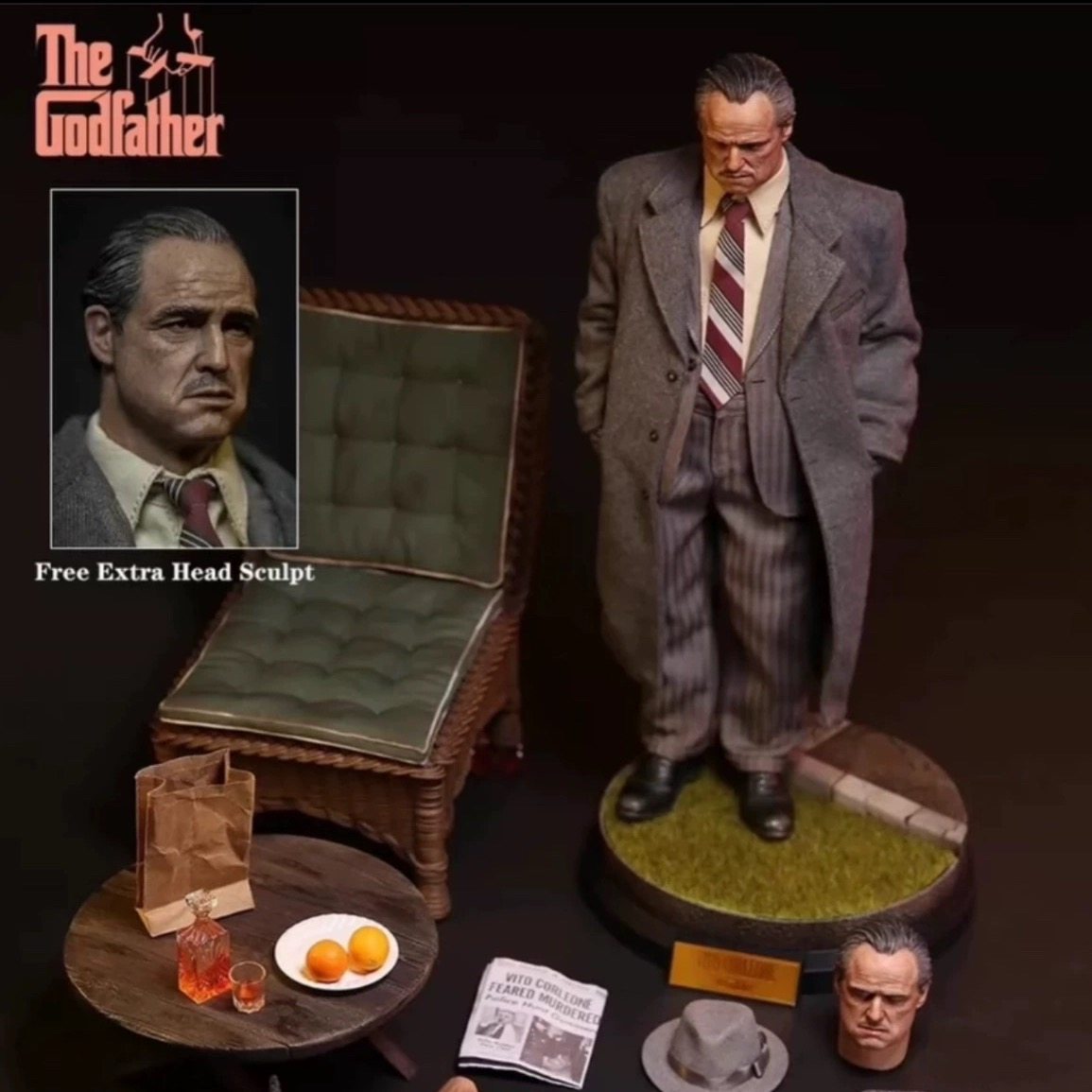 全新现货 DAMTOYS 1/6 教父 维托科莱昂 1972 流金岁月