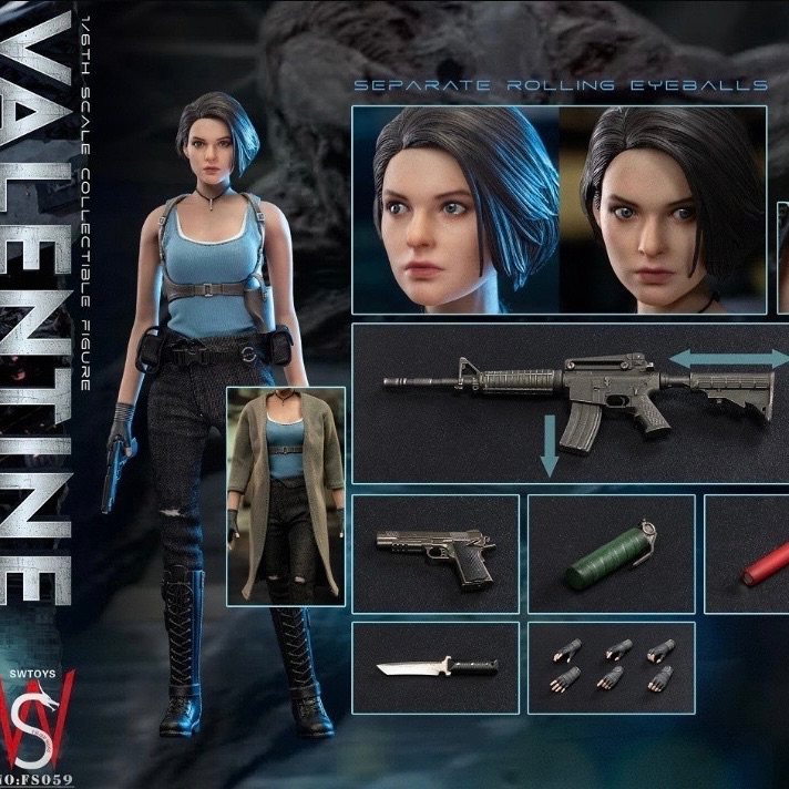 全新现货 SWTOYS 1/6 生化危机 吉尔 FS059图片