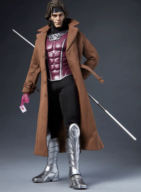 全新现货 SS SIDESHOW1/6 X战警 牌皇 GAMBIT