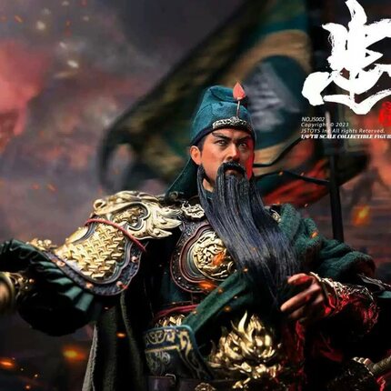全新现货 JSTOYS 1/6 三国 关羽 豪华特典版