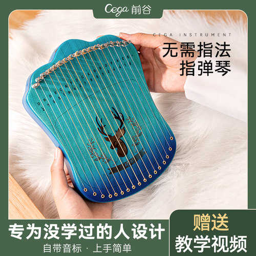 cega指弹弦琴弦琴好听易学