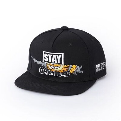 阿信stayreal情侣款黑色棒球帽