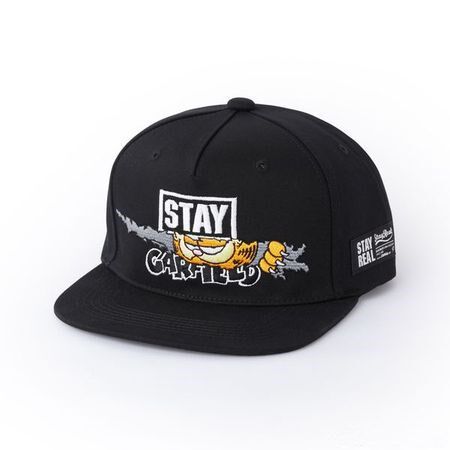 阿信stayreal情侣款黑色棒球帽