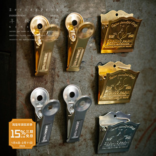 年轮公园-冶致 ZoringPark Hearth 冰箱办公区收纳展示磁吸金属夹