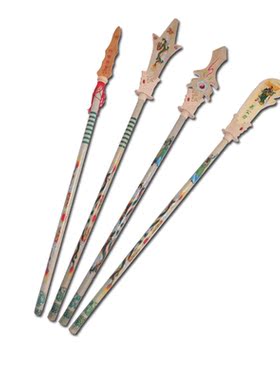 儿童玩具木制刀三国西游关公刀木刀青龙剑成人道具表演大刀金箍棒