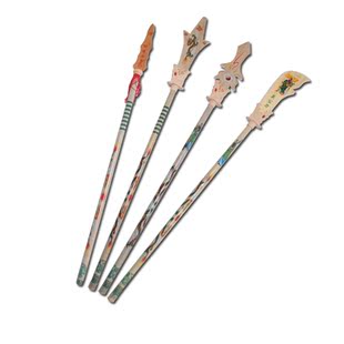 儿童玩具木制刀三国西游关公刀木刀青龙剑成人道具表演大刀金箍棒