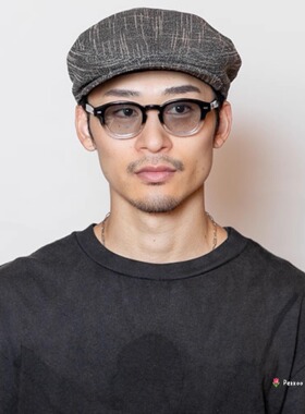 uv防晒 分码 CA4LA TAM02823 AST TWEED HUNTI 休闲粗花呢鸭舌帽